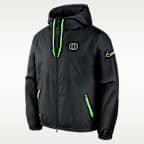 Chamarra de cierre completo universitaria Nike Storm-FIT para hombre Oregon Origin of Speed Windrunner