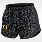 Shorts universitarios Nike Dri-FIT para mujer Oregon Pattern Tempo