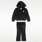Nike Baby (12-24M) 2-Piece Velour Flared Leggings Set