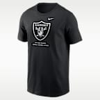 Playera Nike de la NFL para hombre Las Vegas Raiders Essential