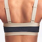 NikeSKIMS Matte Shine Mix Women's Straight-Neck Bra