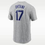 Playera Nike de la MLB para hombre Shohei Ohtani Los Angeles Dodgers Fuse