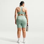 Nike One Bike Shorts mit Taschen und hohem Bund für Damen (ca. 20,5 cm, große Größe)