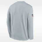 Detroit Lions Rivalries Collection Sideline Legend Big Kids' Nike Dri-FIT NFL Long-Sleeve T-Shirt