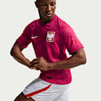 Polen 2026 Nike Aero-FIT authentisches Auswärtsspiel-Fußballtrikot (Herren)
