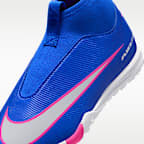 Buty piłkarskie typu high top dla małych/dużych dzieci TF Nike Jr. Mercurial Superfly 10 Academy