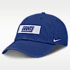 New York Giants Primetime Club Wordmark Men's Nike NFL Adjustable Hat
