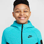 Nike Sportswear Tech Fleece Big Kids' Full-Zip Hoodie