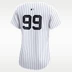 Jersey Nike Dri-FIT ADV de la MLB Limited para mujer Aaron Judge New York Yankees