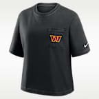 Washington Commanders Rewind Pocket Boxy Women's Nike NFL T-Shirt