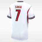 Bukayo Saka England National Team 2026 Stadium Home Men's Nike Dri-FIT Soccer Jersey