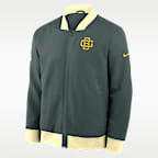 Green Bay Packers Rivalries Collection Sideline Men's Nike NFL Full-Zip Bomber Jacket