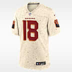 Marvin Harrison Jr. Arizona Cardinals Rivalries Collection Men’s Nike NFL Game Jersey