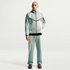 Nike Tech Men's Color-Block Full-Zip Fleece Windrunner Jacket