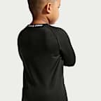 Nike Pro Little Kids' Dri-FIT Warm Long-Sleeve Top