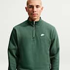 Nike Sportswear Club Men's 1/2-Zip Fleece Top