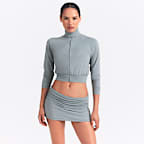 Saia-calção com cintura dobrável NikeSKIMS Airy para mulher