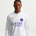 Paris Saint-Germain Strike harmadik Nike Dri-FIT Total 90 kötött férfifelső futballedzéshez