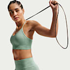 Bra deportivo de baja sujeción con almohadillas para mujer Nike Pro Seamless