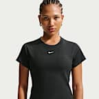 Nike Sportswear Women's Tight Ribbed Short-Sleeve T-Shirt
