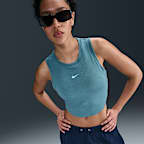 Nike Sportswear Chill Knit Women's Tight Cropped Mini-Rib Tank Top