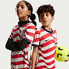 USMNT 2026/27 Match Home Big Kids' Nike Aero-FIT Soccer Authentic Jersey