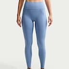 Nike Universa Women's High-Waisted Full-Length Leggings with No Front Seam