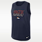 Camiseta de tirantes Nike Dri-FIT de la NFL para hombre Denver Broncos