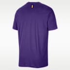 Los Angeles Lakers Courtside Nike NBA T-skjorte til herre