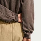 Nike Sportswear Oversize Çeyrek Fermuarlı Crop Kadın Sweatshirt'ü