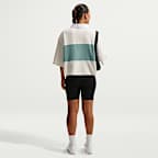 Maglia polo oversize a manica corta Nike Sportswear Heritage – Donna