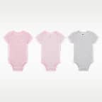 Nike E1D1 Baby Mix and Match Bodysuits (3-Pack)