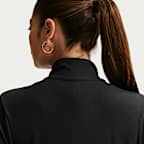 Nike Sportswear Chill Knit Women's Tight Quarter-Zip Long-Sleeve Ribbed Top (Plus Size)