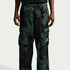 Pants cargo de tejido Woven con estampado integral para hombre Nike Air