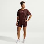 Haut à manches courtes Dri-FIT Nike One pour femme