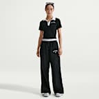 나이키 스포츠웨어 여성 반팔 폴로 크롭 탑