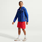 Paris Saint-Germain Tech Home Big Kids' Nike Dri-FIT Soccer Woven Anthem Jacket