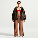 NikeSKIMS Sherpa Women's Oversized Full-Zip Hooded Jacket