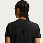 Haut de running à manches courtes Dri-FIT Nike Tempo pour femme