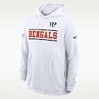 Cincinnati Bengals Alt Standard Issue Men's Nike Dri-FIT NFL Pullover Hoodie