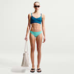 Parte inferior del bikini estilo hipster para mujer Nike Swim Effortless Essential