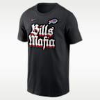 Playera Nike de la NFL para hombre Buffalo Bills Mafia Logo Club