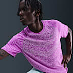Playera de correr de manga corta Dri-FIT ADV para hombre Nike Stride