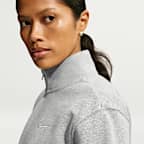 Nike Studio Fleece Medium Weight Women's 1/4-Zip Top