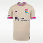 Jersey Nike Dri-FIT Replica del San Diego Wave FC Stadium Edition para niños talla grande