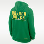 Oregon Sideline Men's Nike Dri-FIT College Full-Zip Hoodie