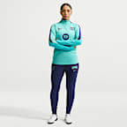 FC Barcelona Strike Third Nike Dri-FIT Fußball-Drill-Oberteil aus Strickmaterial für Damen