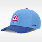 Atlanta Braves City Connect Rise Men's Nike Dri-FIT MLB A-Frame Adjustable Hat