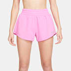 Shorts con forro de ropa interior Dri-FIT de tiro medio de 8 cm para mujer Nike One