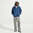 Nike Sportswear Men's Loose Heavyweight Fleece Denim Jacket